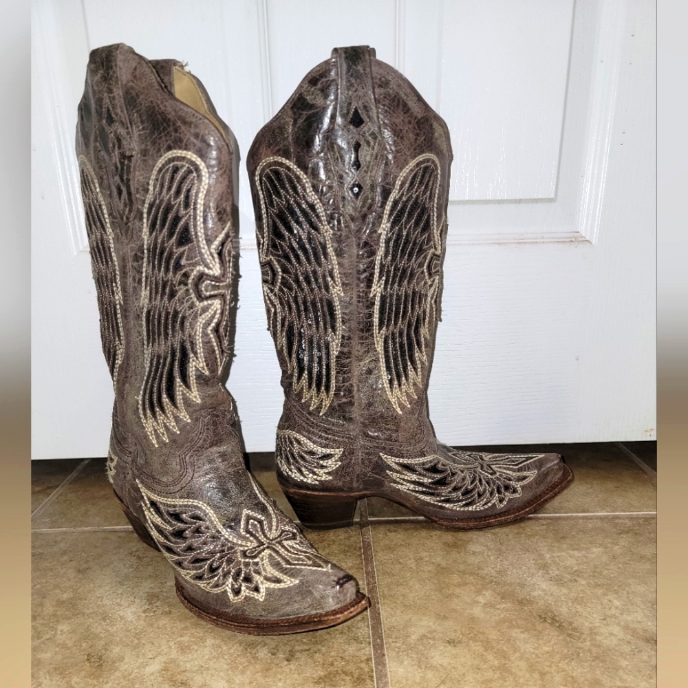 Corral Cowboy Boots, Size 7.5